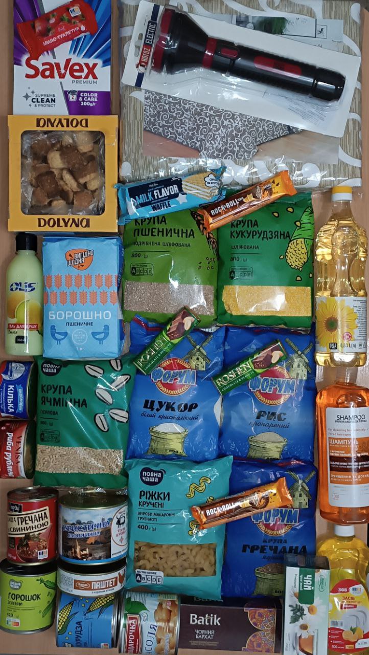 Фото-звіт-2 Допомогу отримала родина з Харкова