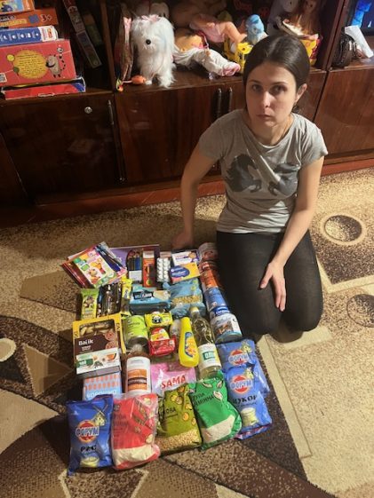 Допомогу отримала родина з Харкова