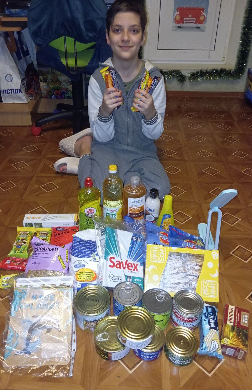 Допомогу отримала родина з Харкова